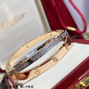 Cartier Love Double Ring Star Bracelet